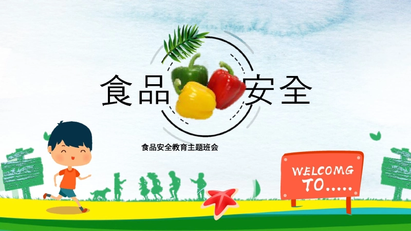 小学食品安全教育班会
