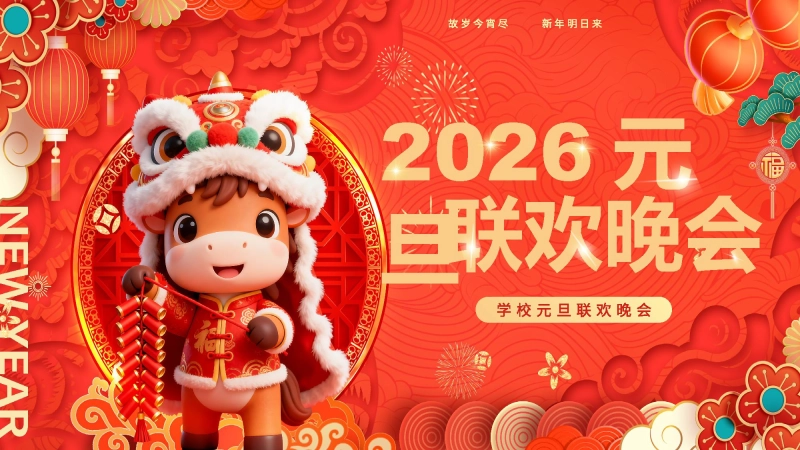 【通用】学校2026元旦主题联欢晚会